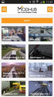 Euro truck simulator 2 mods android App screenshot 3