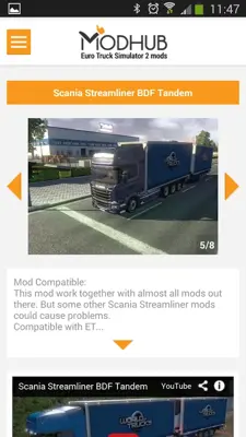 Euro truck simulator 2 mods android App screenshot 6