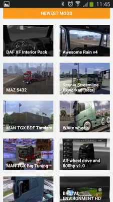 Euro truck simulator 2 mods android App screenshot 7